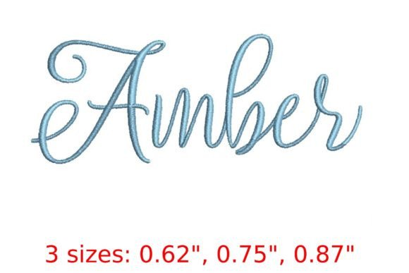 Amber Font: A Seasonal Embroidery Star