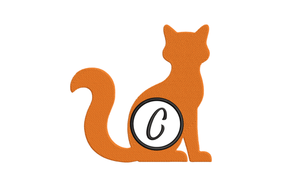 Cat Letter C Embroidery Review