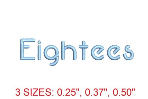 Eightees Font Review for Craft Fair Sellers