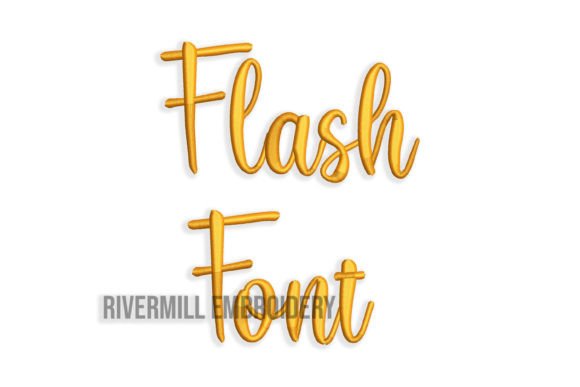 Flash Font: A Seasonal Embroidery Must-Have