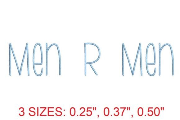 Men R Men Medium Font Review